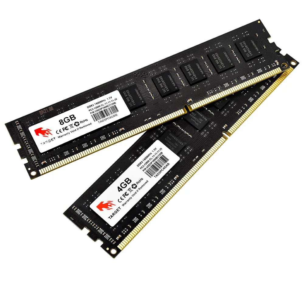 Kuesuny 16Go (2 x 8Go) DDR3 RAM 1600 MHz Udimm RAM PC3L-12800U 1,5 V CL11 240 Pin 2RX8 Dual Rank Non-ECC sans Tampon pour Ordinateur de Bureau