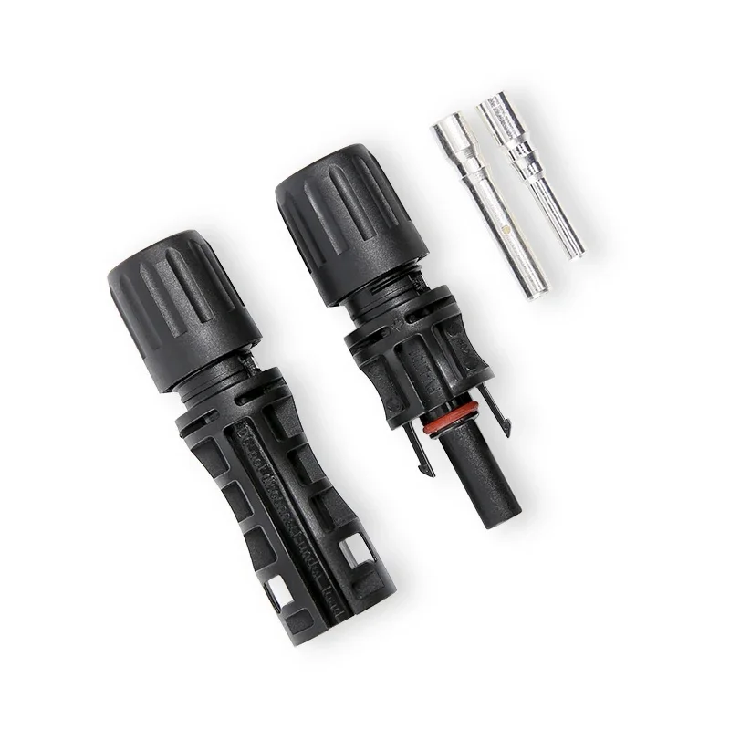 1500V/60A Solar Panel PV Connector 1pair Male and Female USB Type PC Housing with Pin Contacts for Solar Cable 6mm2 10mm2