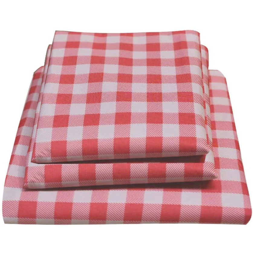 3PCS Outdoor Elastic Picnic Table and Bench Covers Fitted Waterproof Heavy Duty Tablecloth