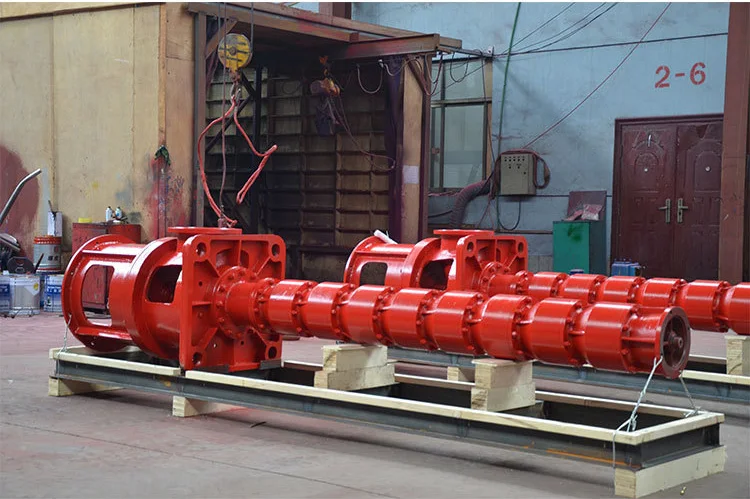 长轴深井立式汽轮机钻孔消防水泵柴油