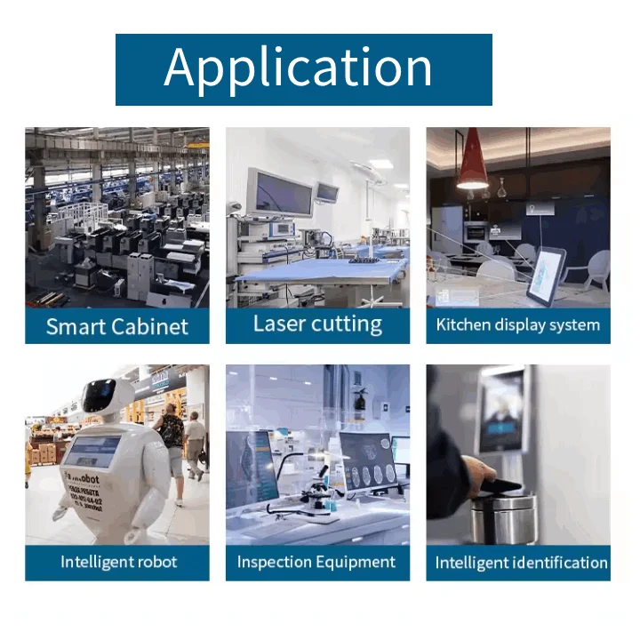 Industrial IPC PC Computer for Car Intel Gen 6 Core I3 I5 I7 Fanless Original Factory Price 4GB+128GB 4