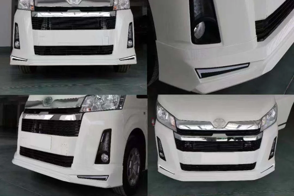 用于hiace Grane 300系列2019 2020 Granace高级超级grandia Granvia  Bodykit保险杠盖的led前保险杠唇 - Buy 海狮300 Bodykit,海狮保险杠唇,海狮300 Led保险杠唇 Product on  Alibaba.com