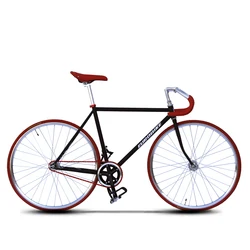 700c односкоростной дешевый велосипед с фиксированной передачей для продажи blue shadow bull horn