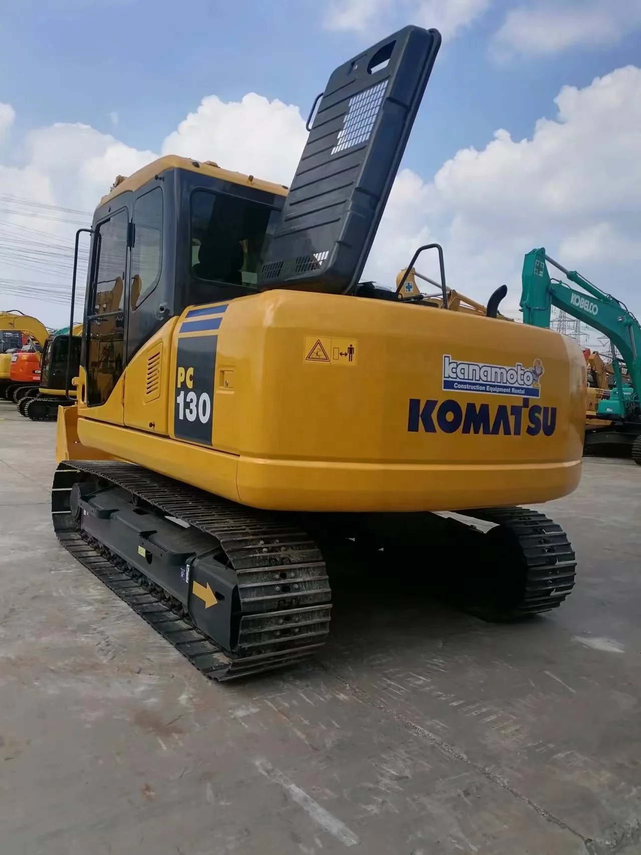 Good Condition Used Excavator Komatsu Pc130 1307 1308 Excavator