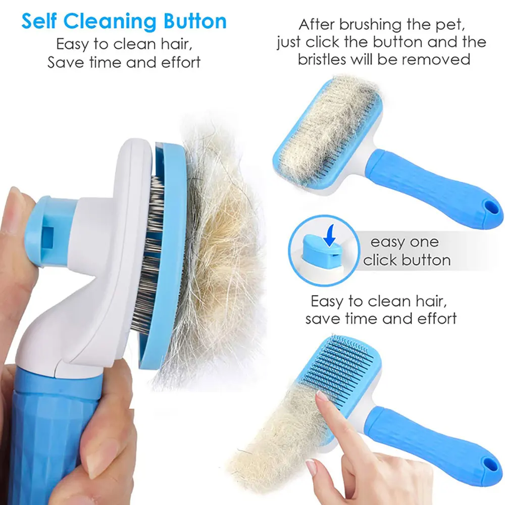 SelfieClean Self-Cleaning Hairbrush & Detangler — MyShopppy