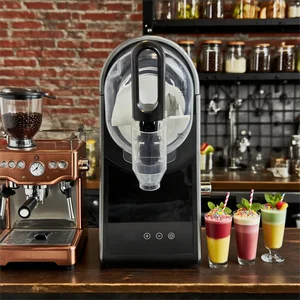 2L 200W Silver Slushie Machine Automatic Touch Control Ice Cream Maker Household Slush Maker