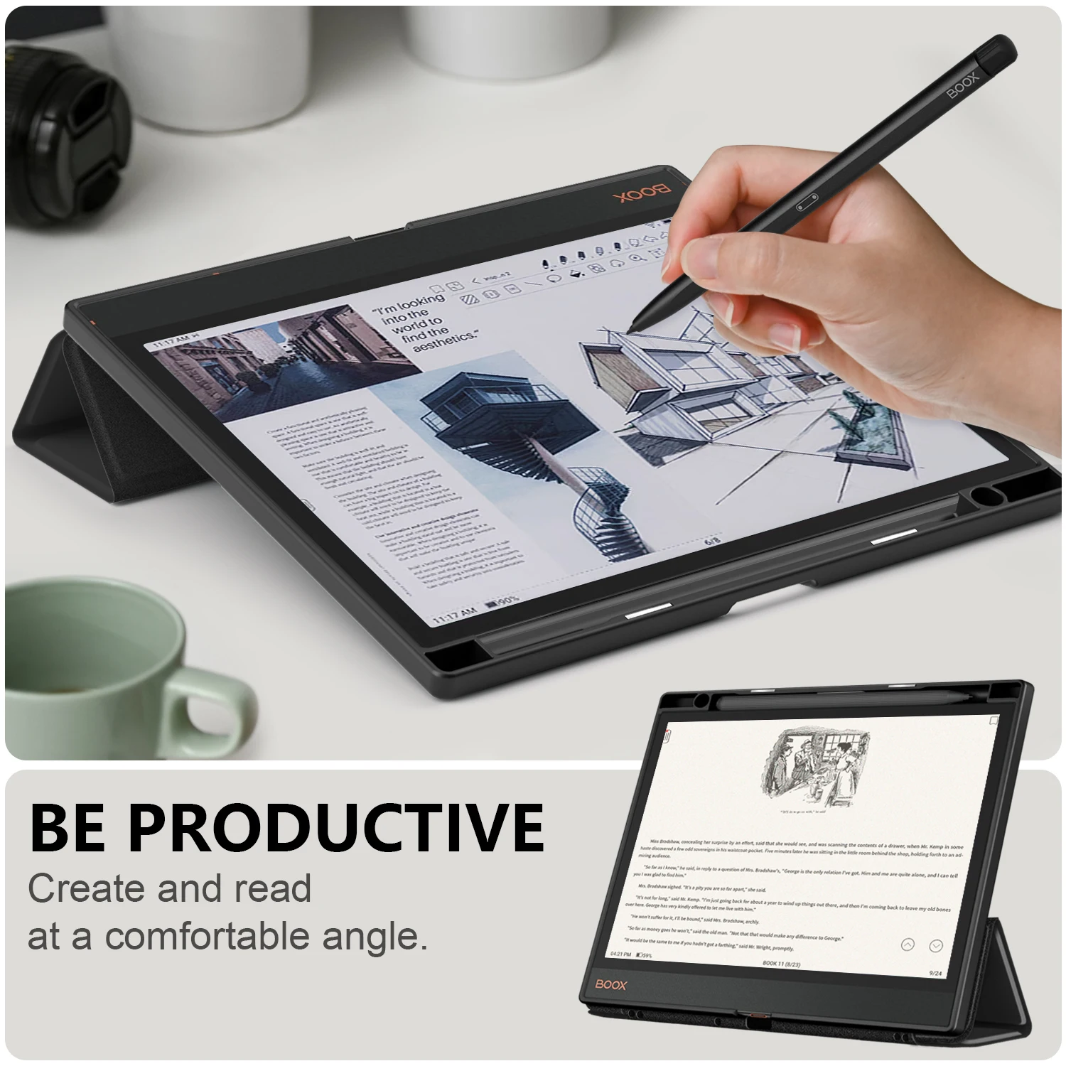 Onyx BOOX Note Air3 C 商品箱・ペン・ケース付き Onyx BOOX Note Air3 C 商品箱・ペン・ケース付き