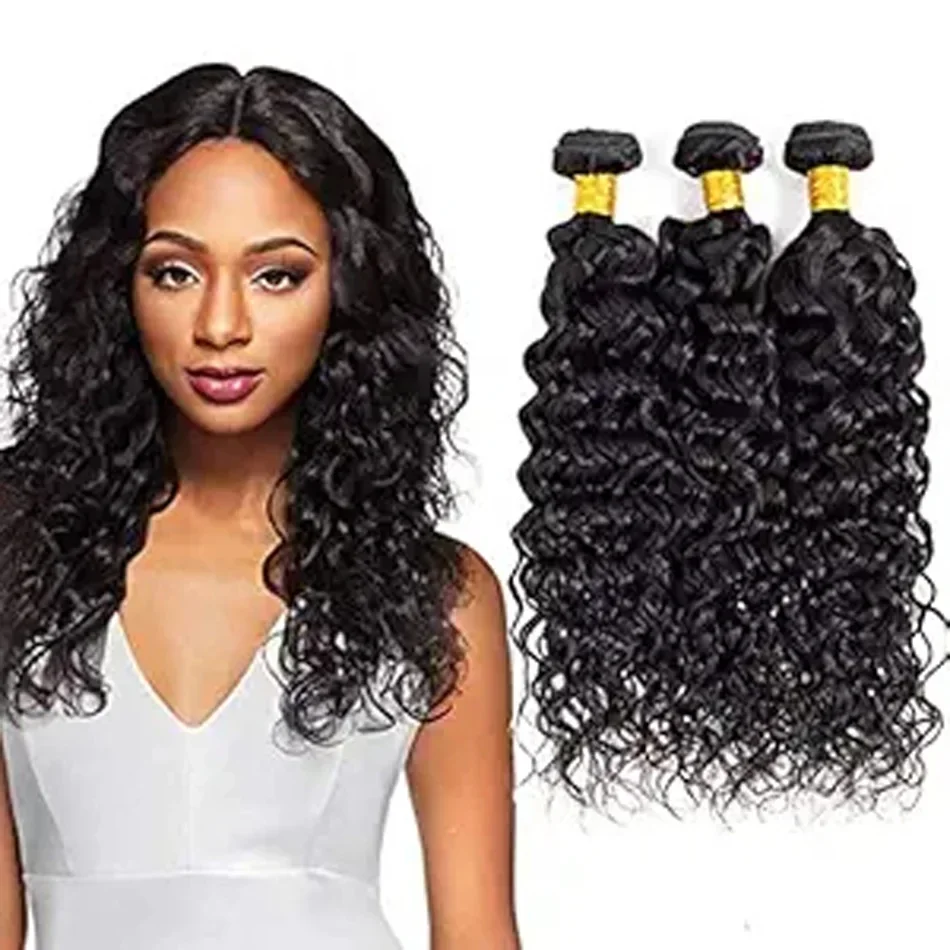 Pacchetti di capelli ricci e mossi brasiliani Remy Human Hair per le donne_voghion.com