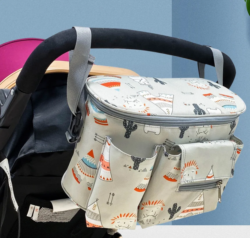 Multifunction Custom Colorful Portable Shoulder Hanging Mommy Bags Maternity Mummy Baby Diaper Bag