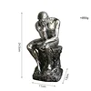 thinker man-silver