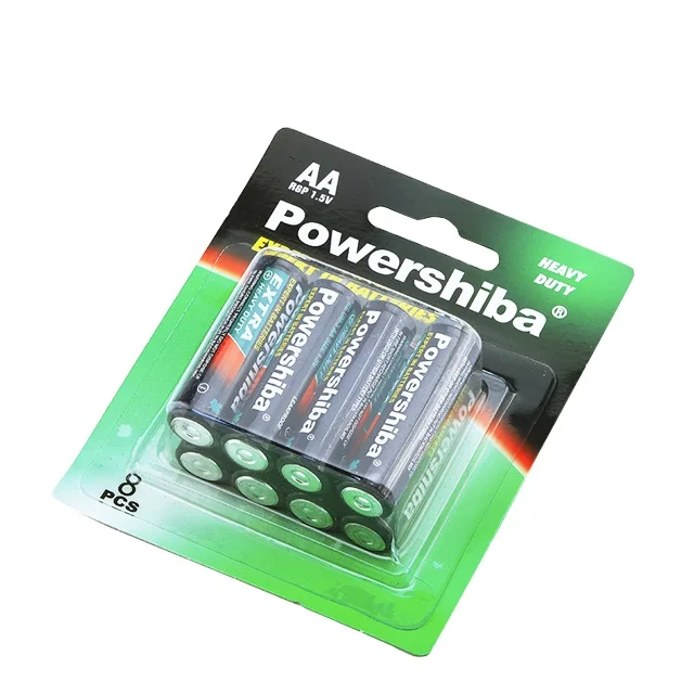 China Suppliers R6 AA BATTERIES Cheap Carbon Dry Cell Zinc Battery 1.5V CARBON ZINC BATTERY