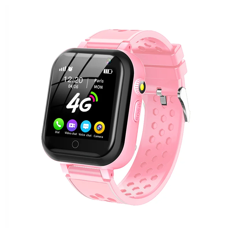 YQT OEM 2024 Wholesale Kids Child Smart Watch with 4G GPS Tracker Smartwatch Touch Screen SOS GSM SIM Phone Call Smart Watch
