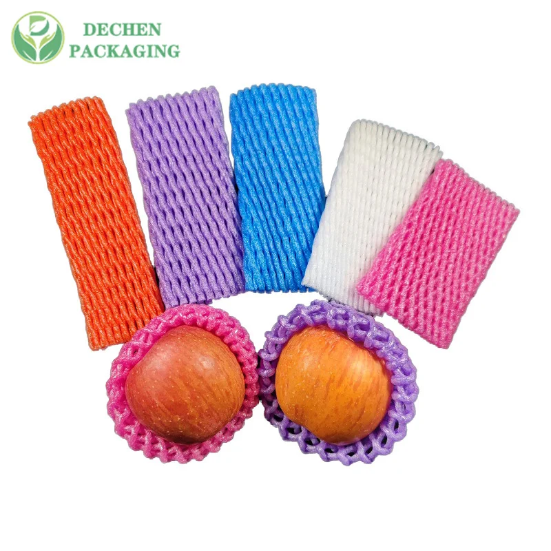 Emballage de fruits Pe Filet d'emballage en mousse Epe Manchon de protection en maille