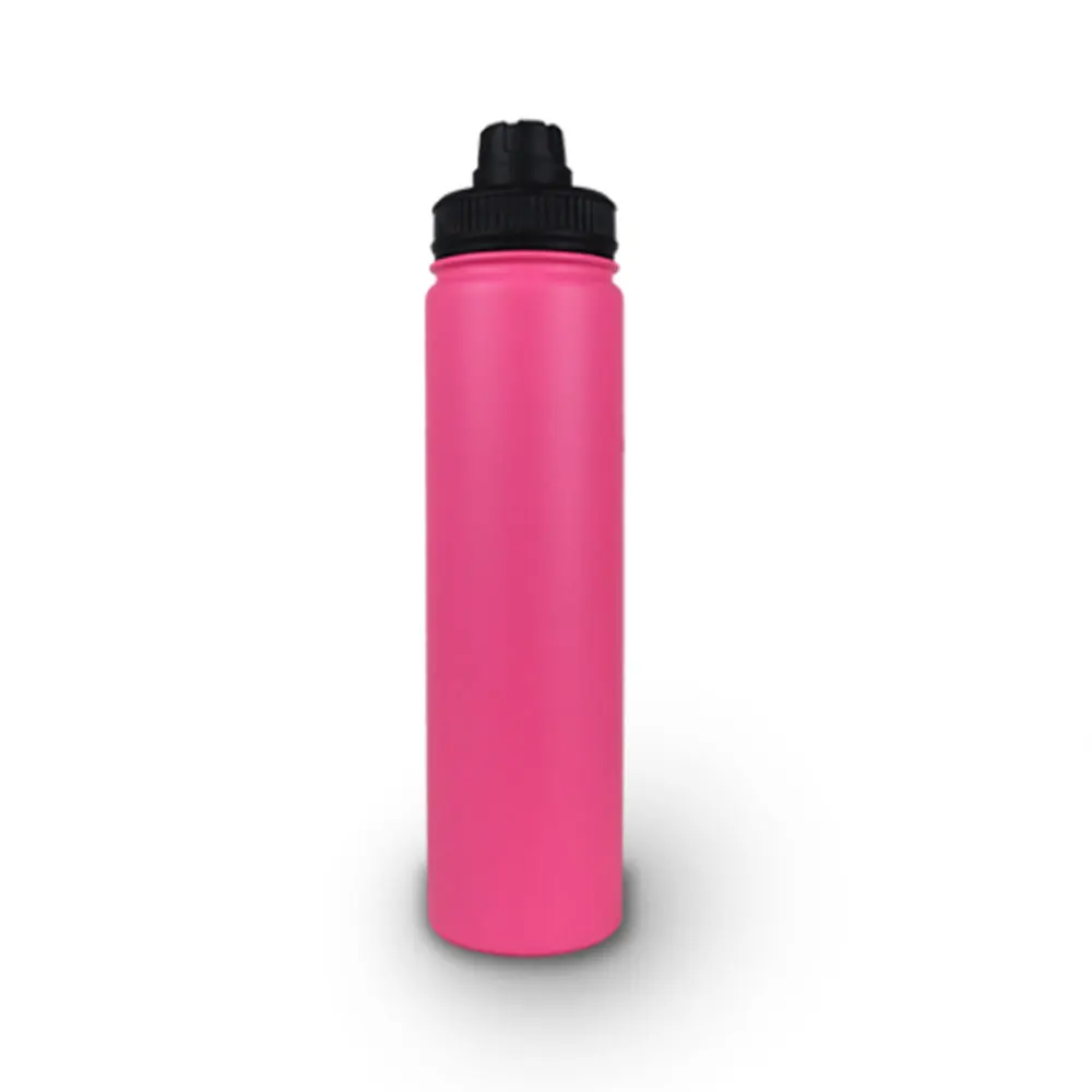 ONTA Collapsible Water Bottle- BPA Free Silicone Foldable Water Bottle for  Travel,Silicone Portable Leak-Proof Travel Water Bottle 20oz, pink 