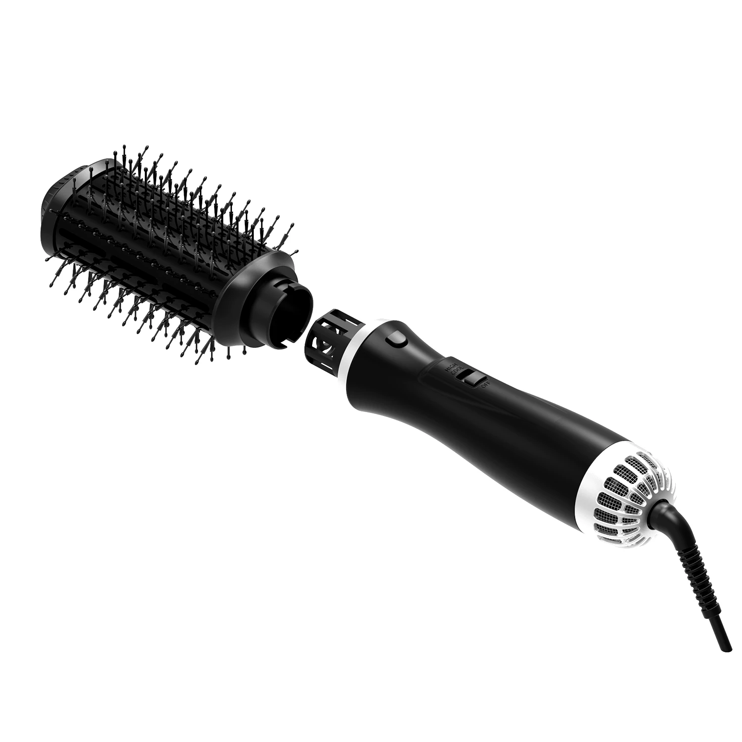 Amazon.com: Fixbody - Cepillo redondo con rodillo para el cabello con  cerdas de jabalí, cerámica nano termal, tecnología iónica y antiestática,  para secar con aire, rizar, alisar, añadir volumen y brillo :