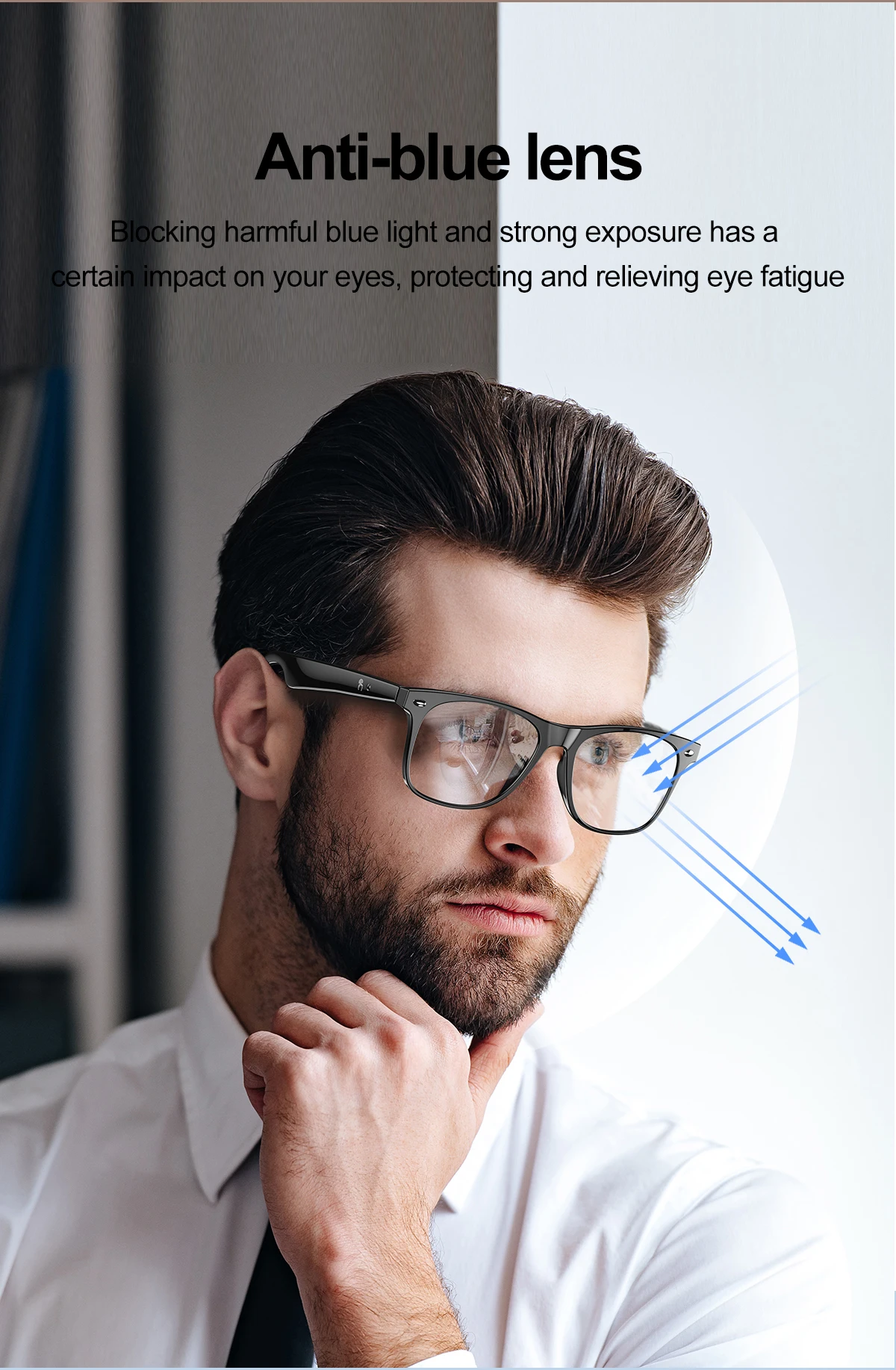 Welcome OEM Order, Factory Whole Selling W100 Smart Glasses 2025 Al Intelligent Translation 100+ Language Communication Bt Call Music Play Meeting Assistant Headset - Buy Smart Glasses With Ai smart Music Glasses audio Smart Glasses