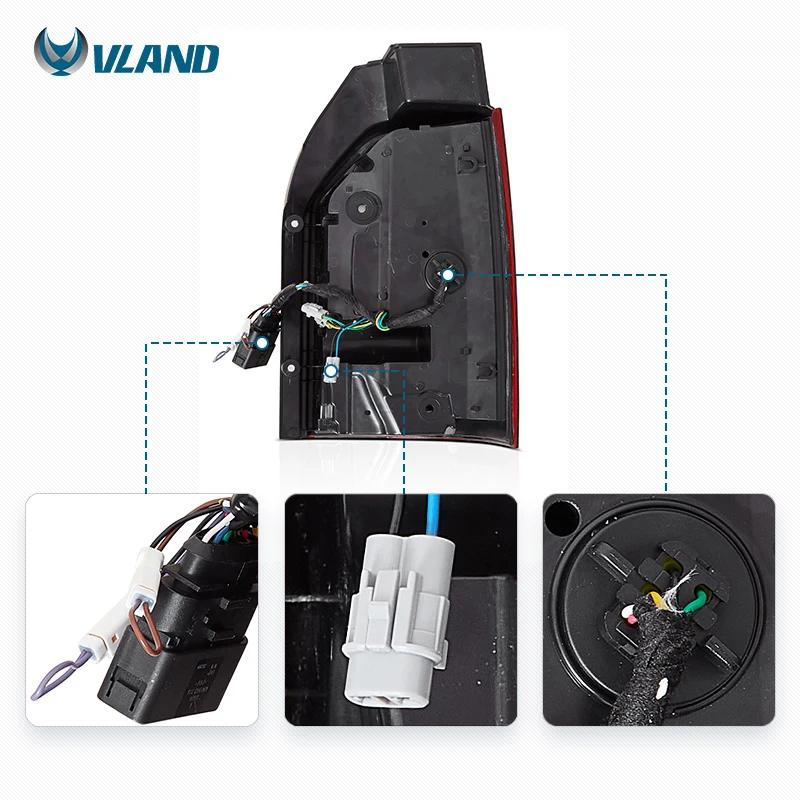 VLAND Factory Full LED Tail Lights for VW Transporter T6
