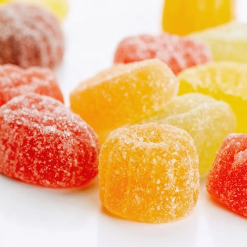 Hot selling cheap custom high quality big healthy fruit flavored gummy candies