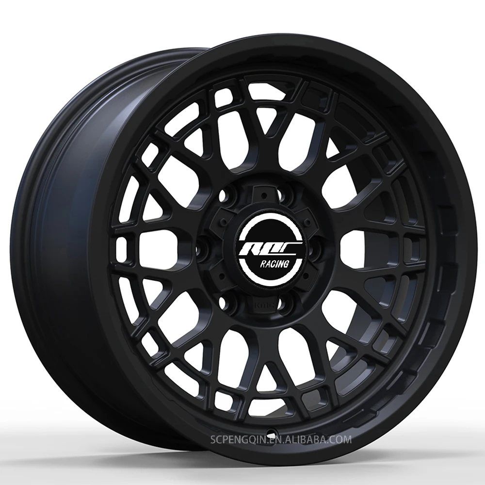 ハイパーブラックホイール高品質ディープディッシュリムR15 R16 R17