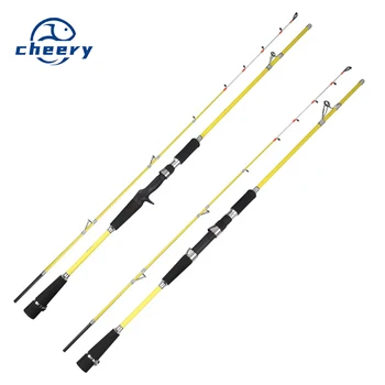 Sheung Shui Yuyuan Carbon 2-Piece Ginkgo Boat Fishing Rod with Fuji Guides for Yellow Gout Octopus Squid & Perch Offshore No.40 – Trolling Lure – view 2