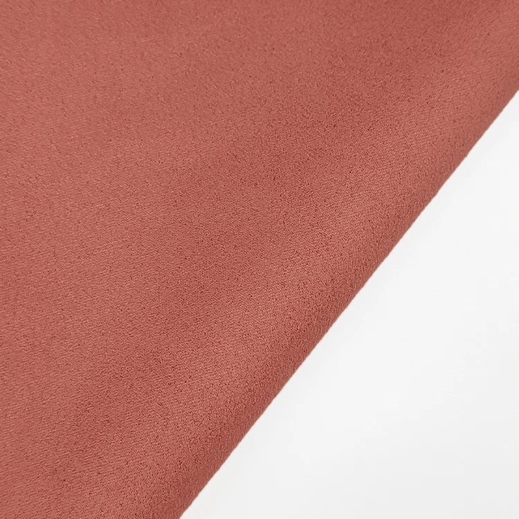 Factory Direct Sale Scuba Knit Cloth Fabric, Stretch Polyester Material Bonded Scuba Suede Fabric for Sale/ details