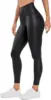 Faux leather black