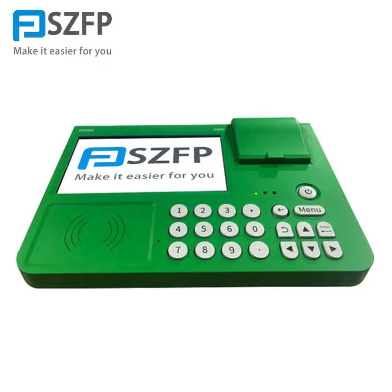 4G Android  Mobile Thermal Printing Lottery Ticket Machine Lotto POS Terminal with Big Battery