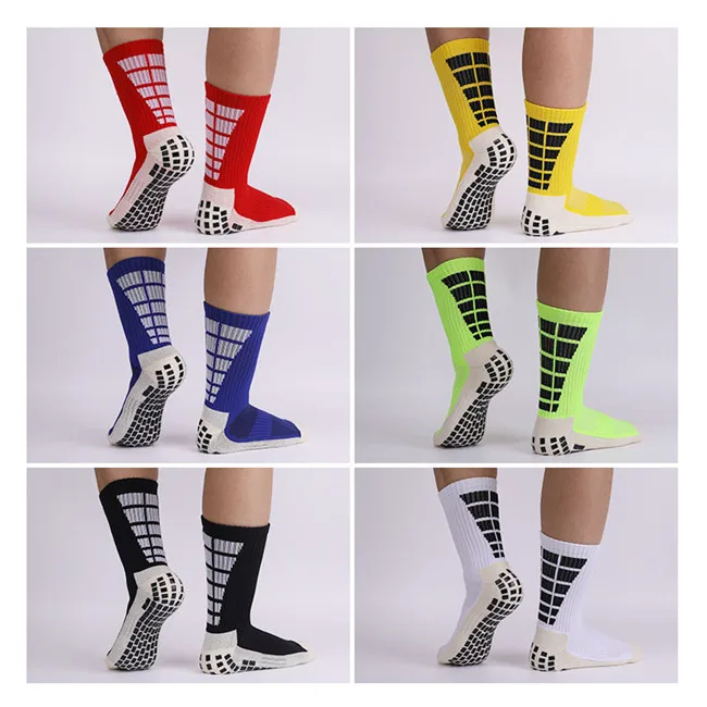 Custom Nylon Cotton Whole Custom Grip Socks Football Socks,Non Slip Grip Pads Sports Grip Soccer