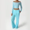 Azzurro (maniche lunghe + pantaloni)