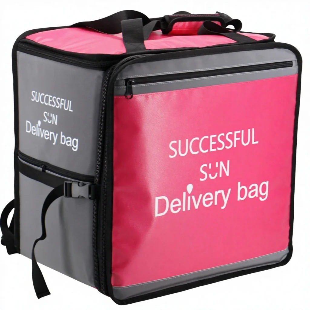 product custom waterproof  cooler backpack just eat food delivery bag pizza delivery motorcycles-2