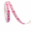 White-Pink Baby-1cm*10 yards