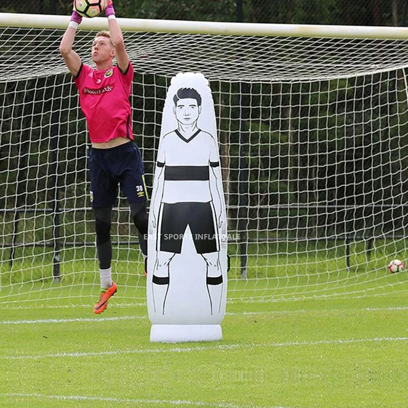 Популярные Дешевые 1 75 м Футбол Спорт Хранитель Манекен Надувные средства ухода за кожей Обучение манекен для