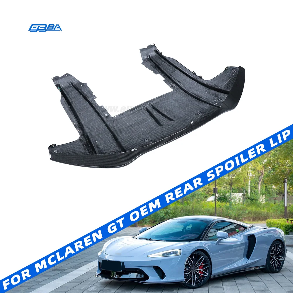 Factory Price OEM Carbon Fiber Glossy Rear Bumper Lip For Mclaren GT 2023 Rear Bumper Spoilers