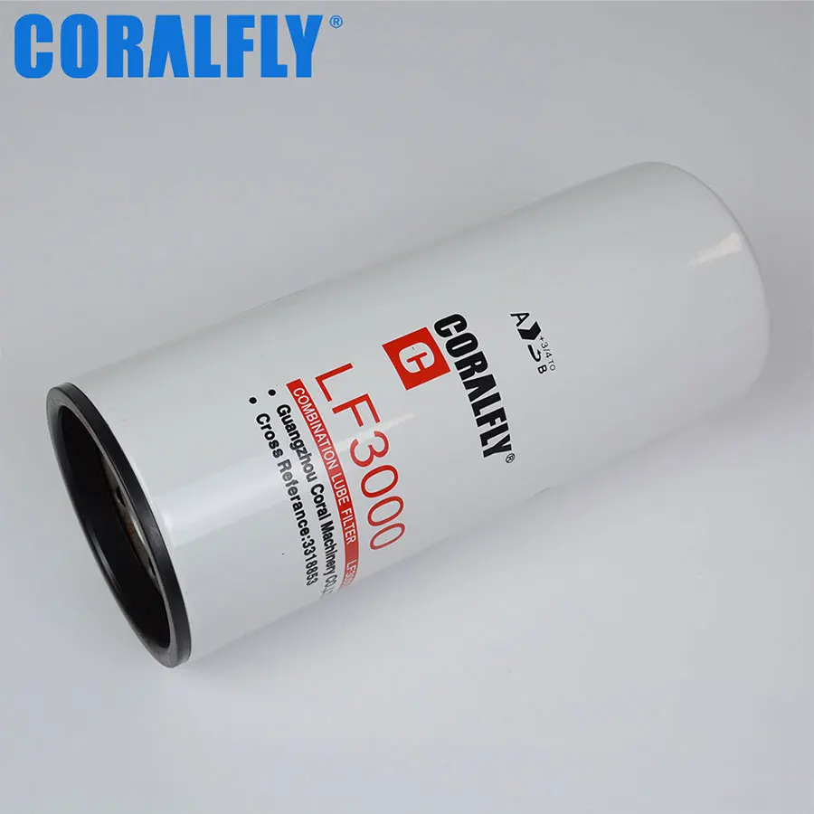 Детали двигателя грузовика Coralfly, смазочный масляный фильтр LF14009NN 143115 3318853 DBL7300 P553000 LF3000