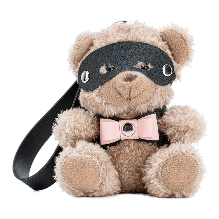 fat sex doll torso Fashion Sm Sex Toy Bear Binding Keychain Sexy Accessory Bdsm Plush Doll  Bondage Bear