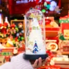 Albero di Natale bianco - Casa blu