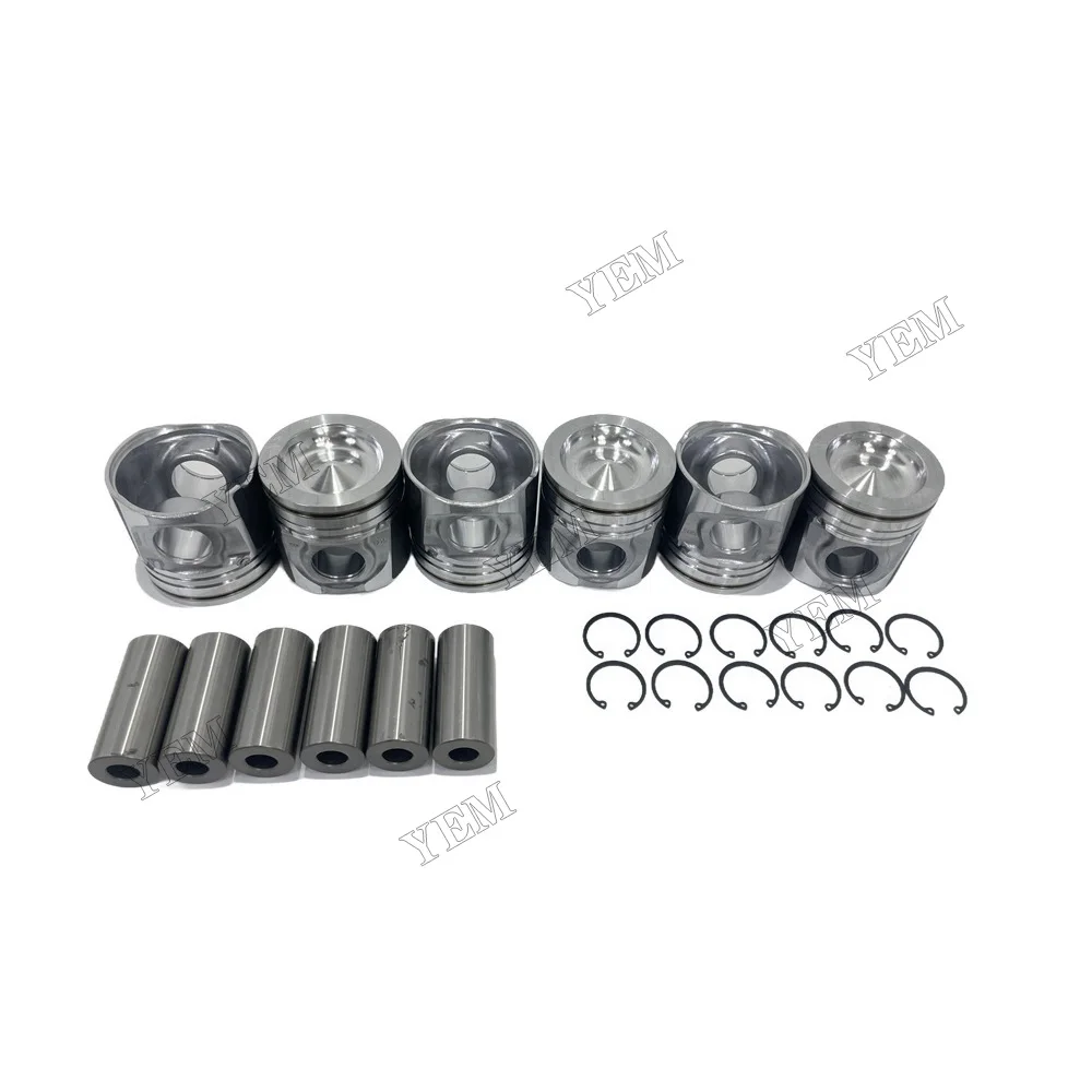 Piston Kit Compatible for Caterpillar C7.1 High Performance Engine Parts 6