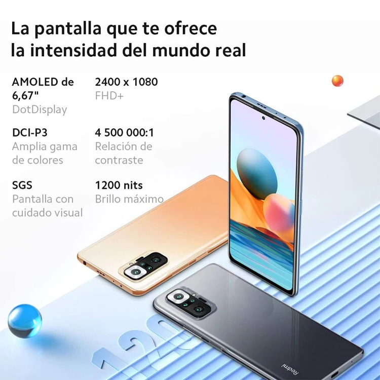 Redmi Note 10 Pro - 6GB+64GB - Smart Phone with 5G