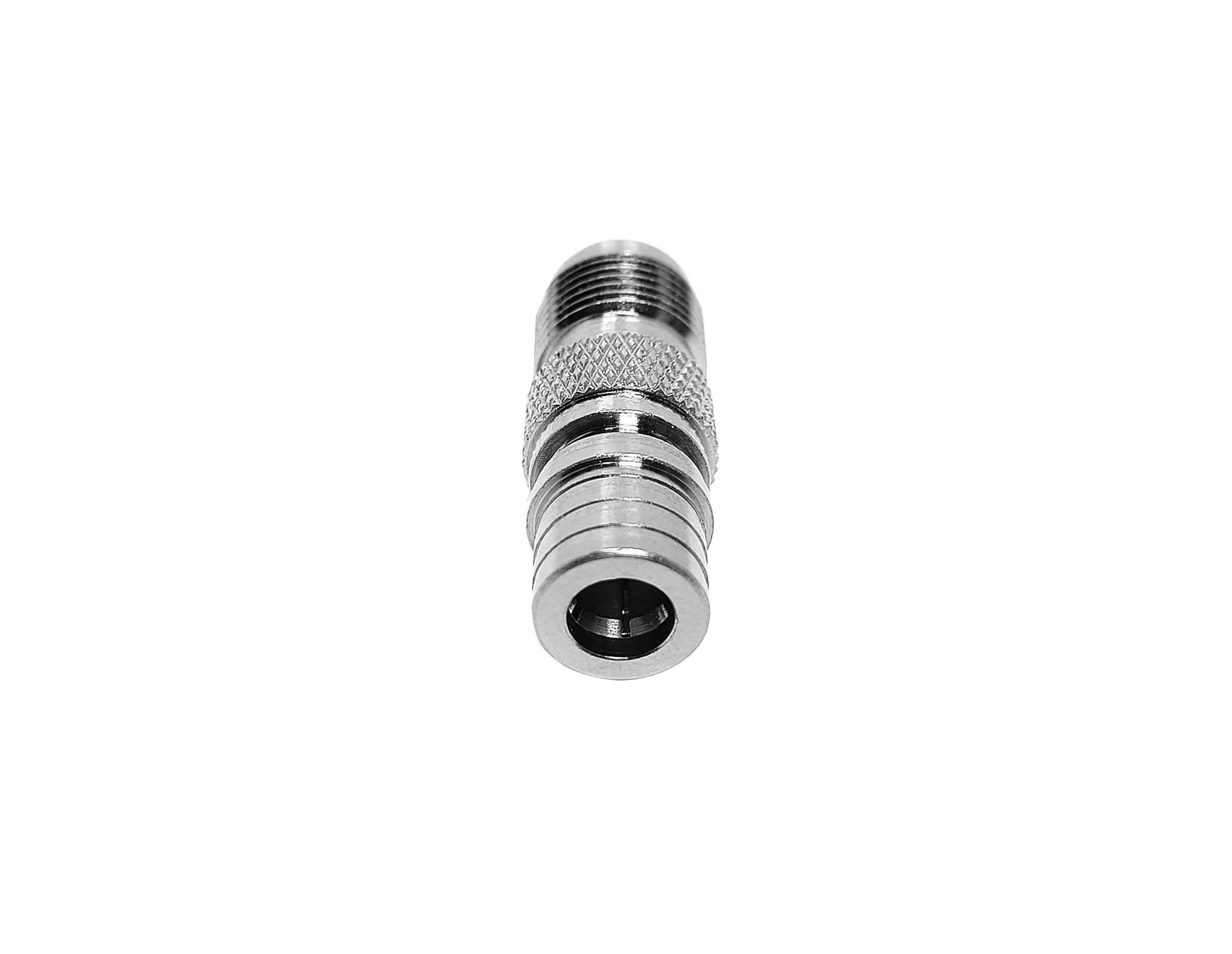 Wholesale Brass Material TNC male to QMA female RF Coaxial connector Straight adapter supplier