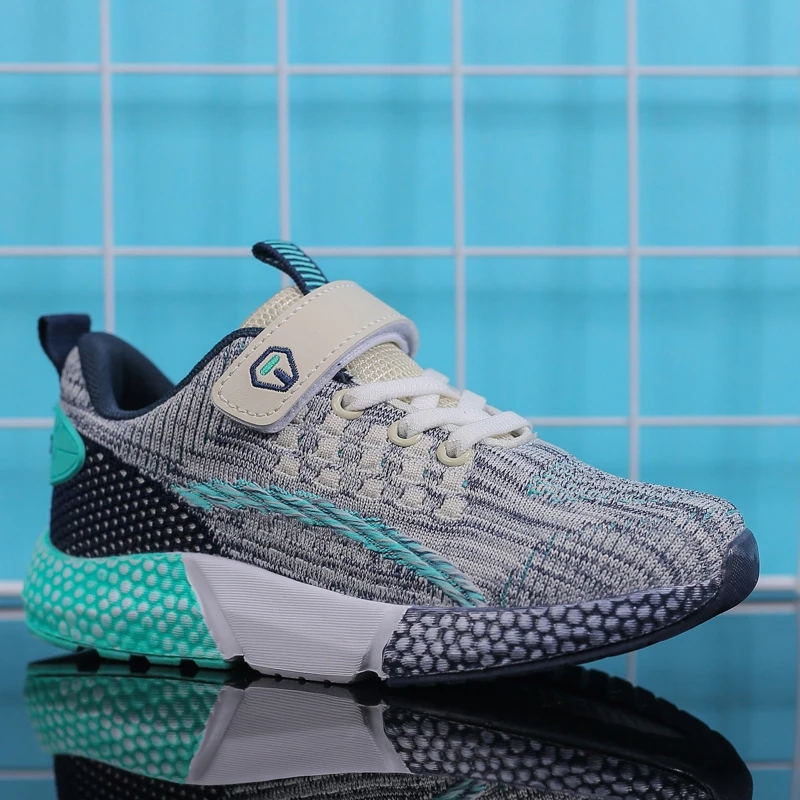 
2020 Китай, оптовая продажа, высокое качество, Лидер продаж, популярная вязаная сетчатая ткань, детские кроссовки yeezy, детская повседневная спортивная обувь 