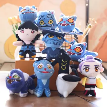 OEM Hot-Selling New Arrival k pop Demon Hunters Plush Dolls 4-inch Cute Cartoon Plush Toy Keychain Backpack Ornament Doll Gift