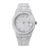 Silver&Stone index&steel strap