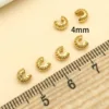 4mm Gold Plated