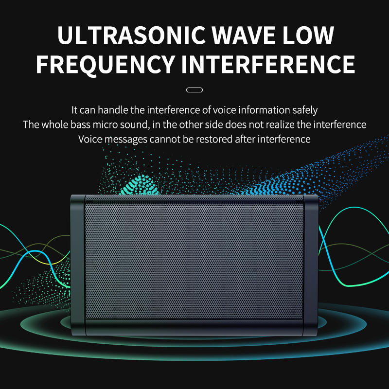 F11 Upgraded Anti-recording Device Audio Recording Blocker White Noise to Prevent Eavesdropping