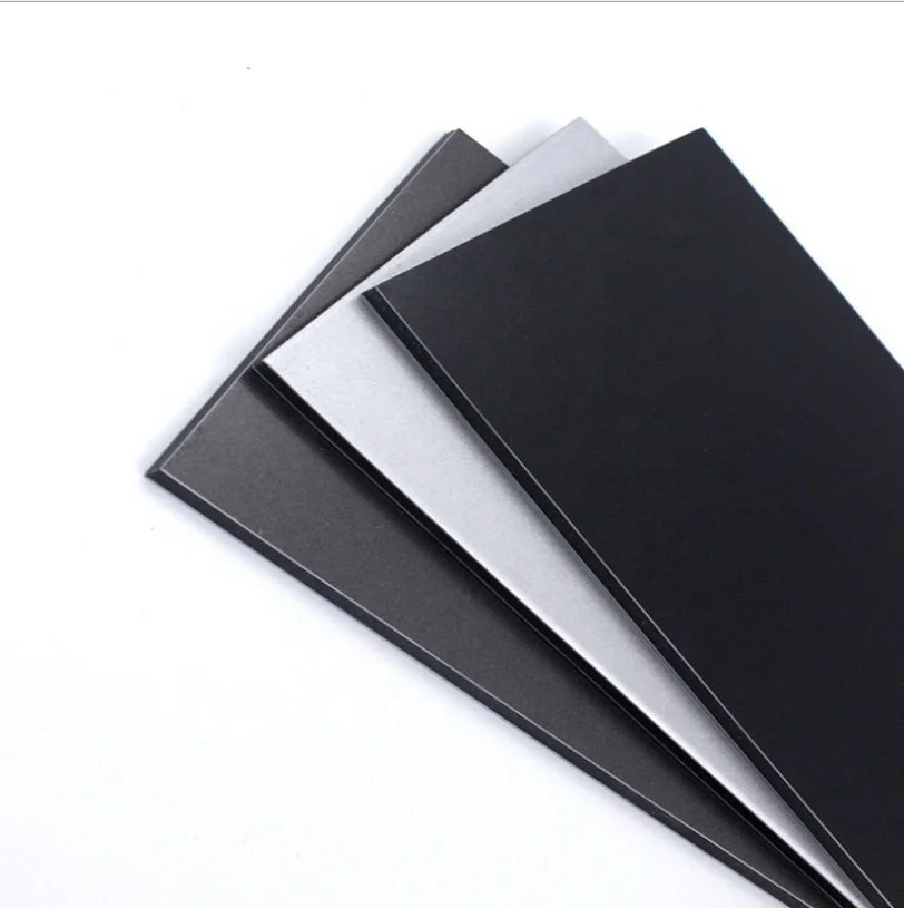 brushed finish aluminum composite panel(acp) for fasade systems