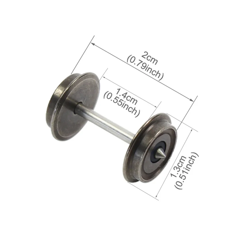 Custom Made Model Train Wheels for Sale Ho G N Scale Train Wheelset for Slot Toys
