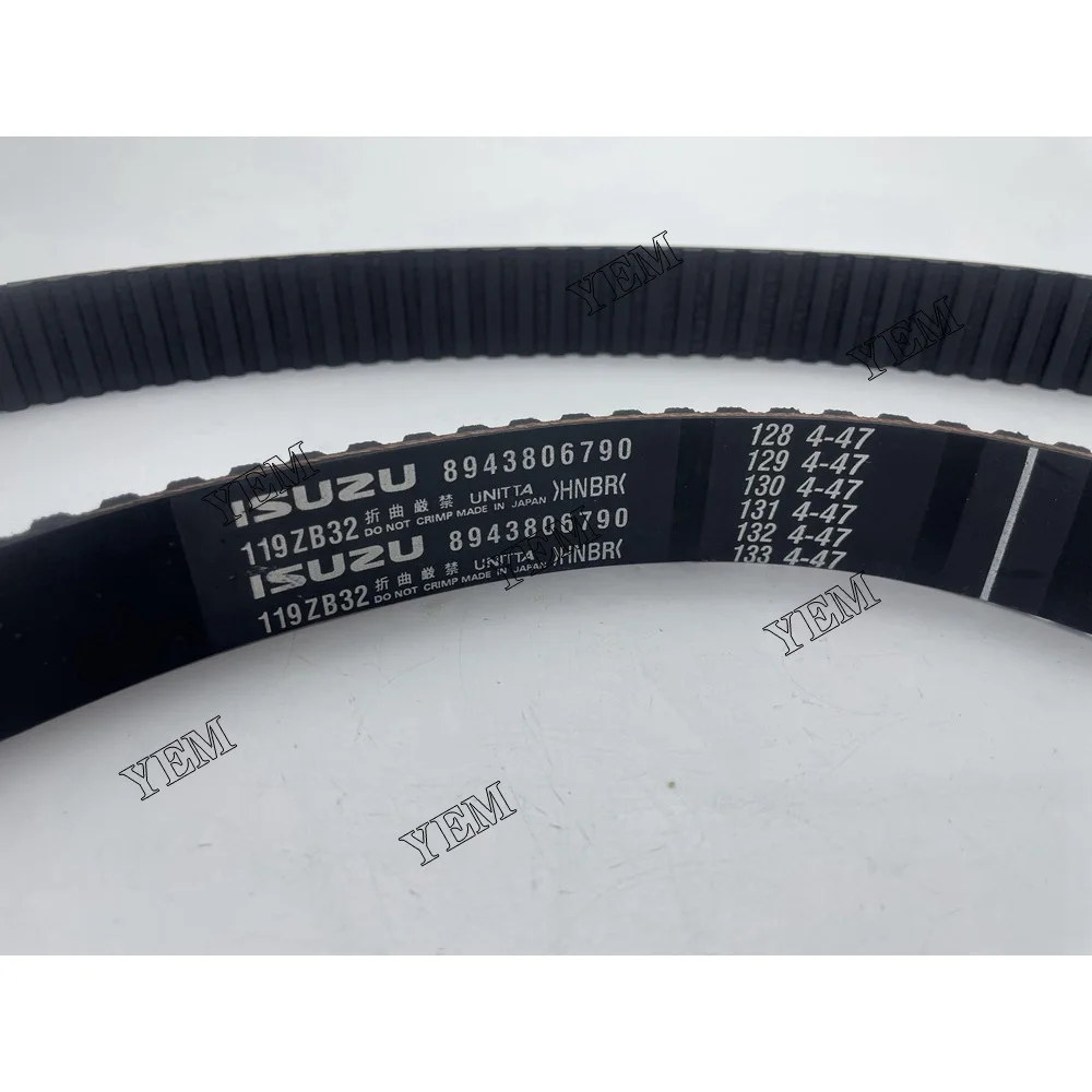 4JB1 Timing Belt 8943806790 Fit for Isuzu Engine. 2