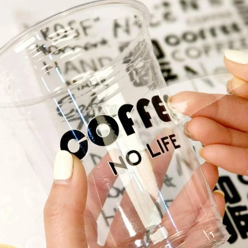 Custom Transfer Stickers - Perfect for Bottles & Crafts