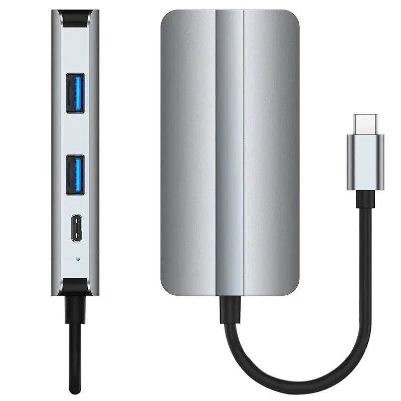 7-in-1 Docking Station USB3.0+HDMI+USB-C+PD+VGA+audio Docking Station Notebook Connector