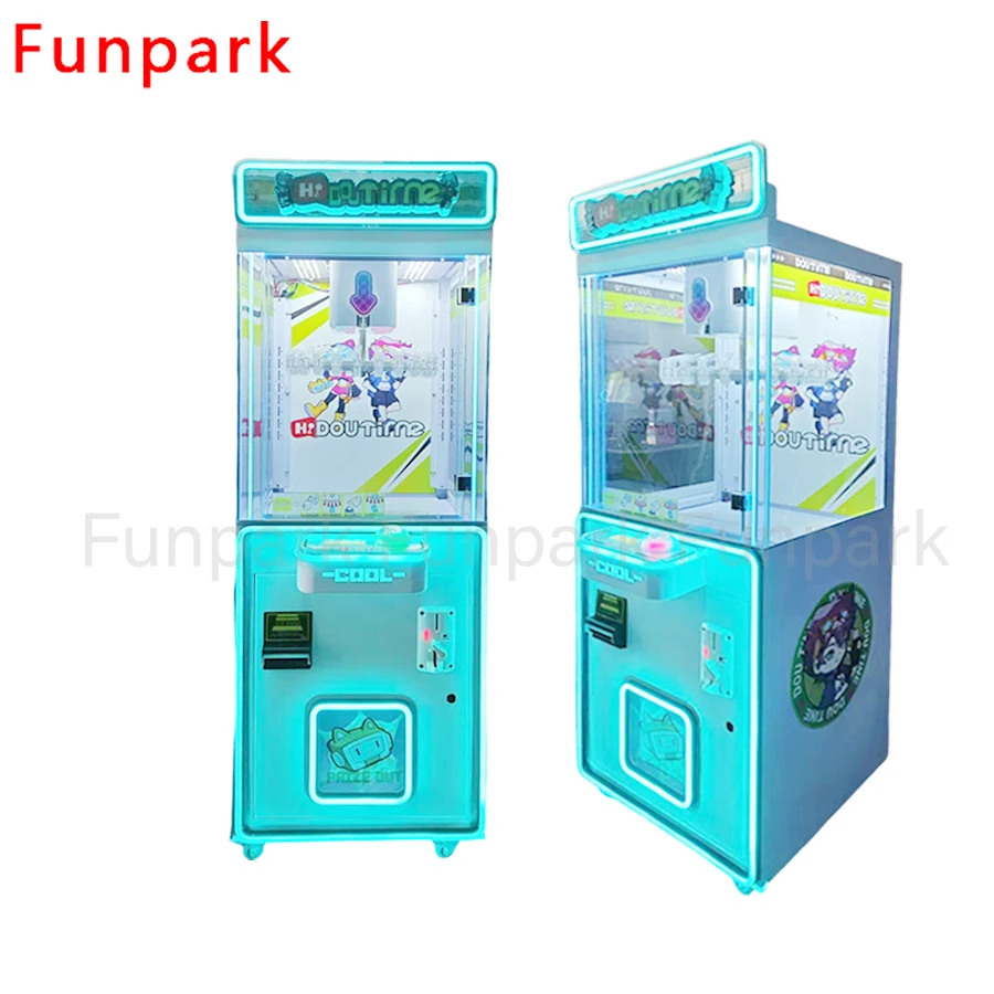 FunPark Wholesale Toys Clip Clamp Prize Game Machines Gifts Cards Arcade Coin Operated Games for Shopping Mall supplier
